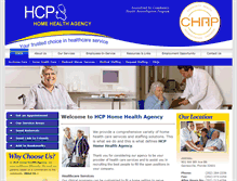 Tablet Screenshot of hcphomehealthcare.com